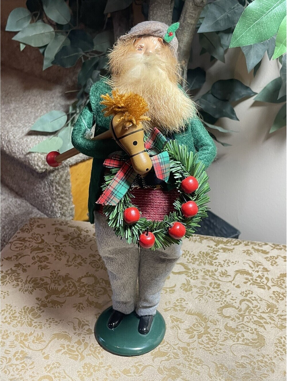 Byers Choice THE CAROLERS 1995 Man with Hobby Horse #1/100